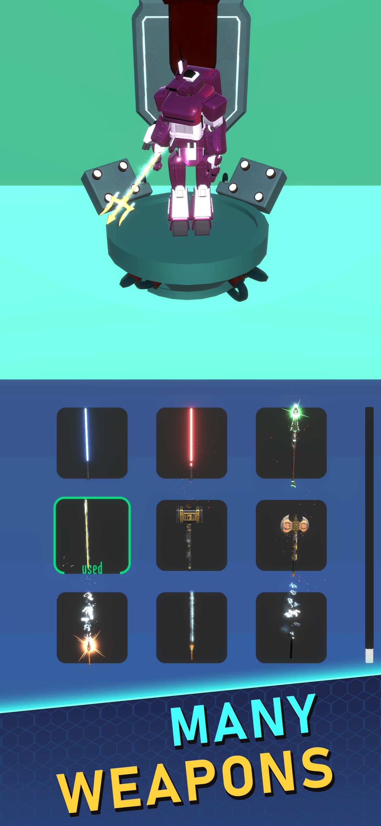 Robot Fighting: Draw Battle screenshot 4 - screenshot
