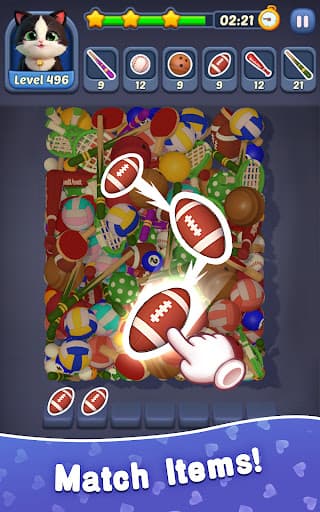 Kitten Match 3D screenshot 14 - screenshot
