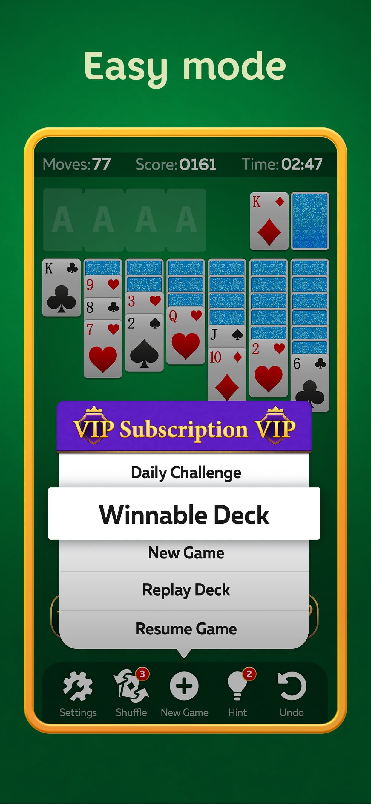 Solitaire Play - Card Klondike screenshot 4 - screenshot