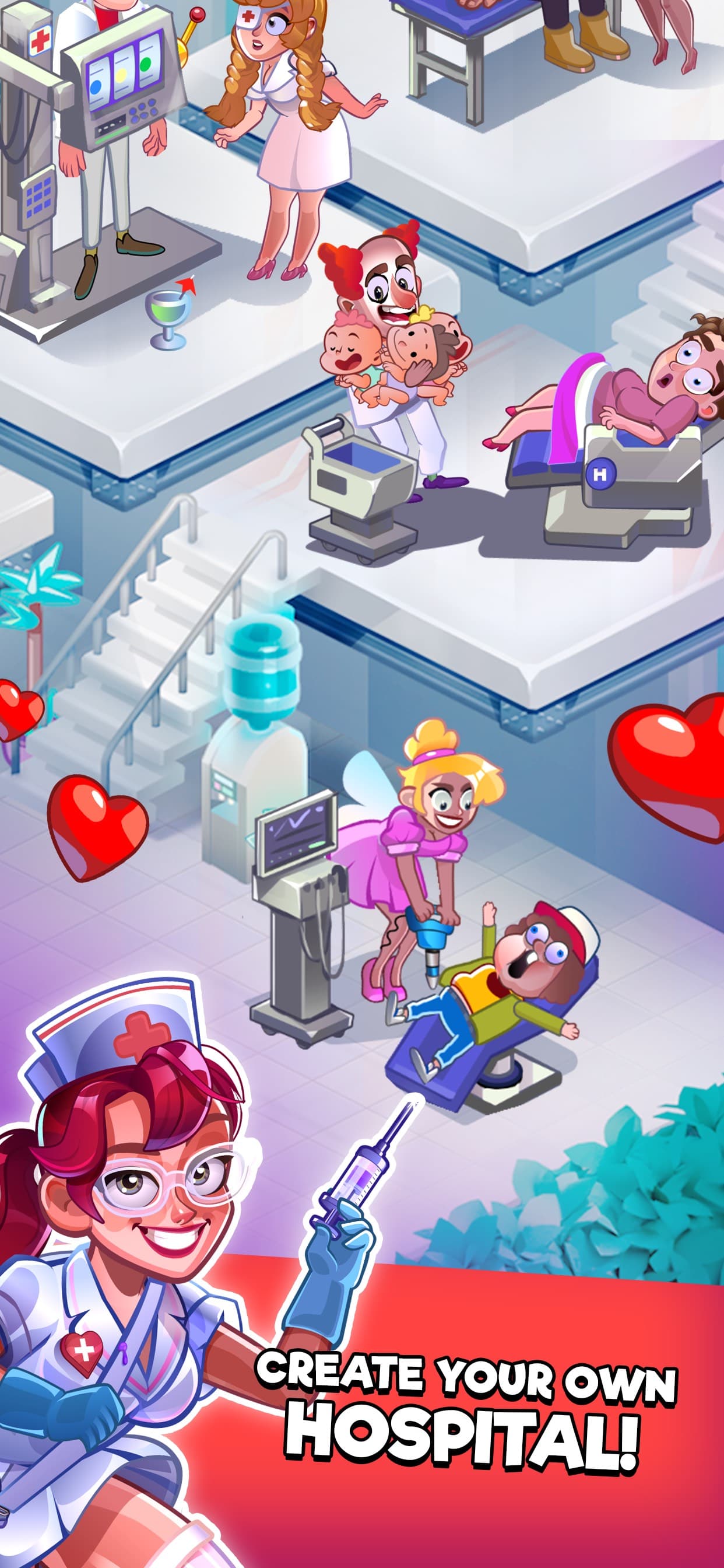 Crazy Hospital - Idle Clicker screenshot 1 - screenshot