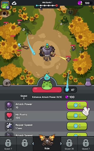 Legend of Frog: Idle RPG screenshot 9 - screenshot
