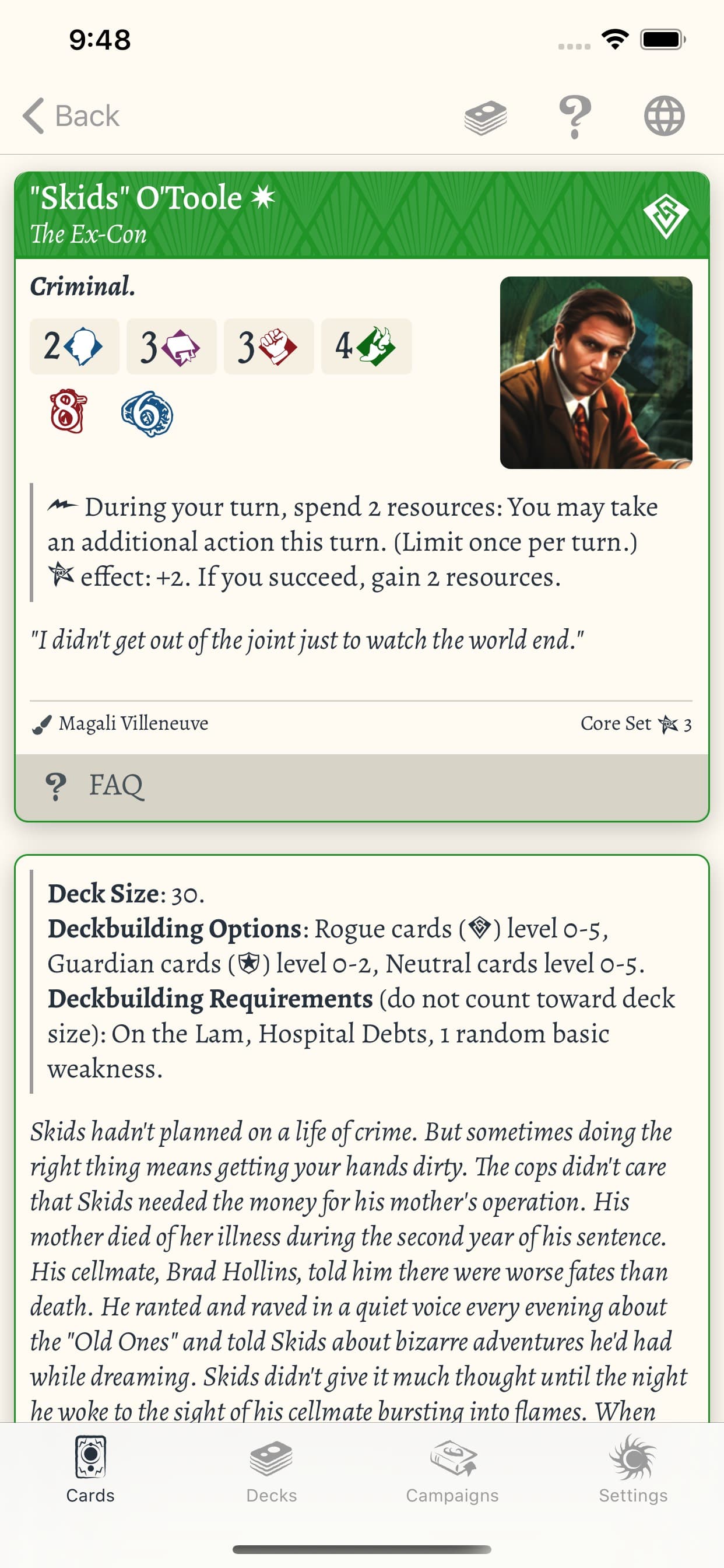 Arkham Cards screenshot 4 - screenshot