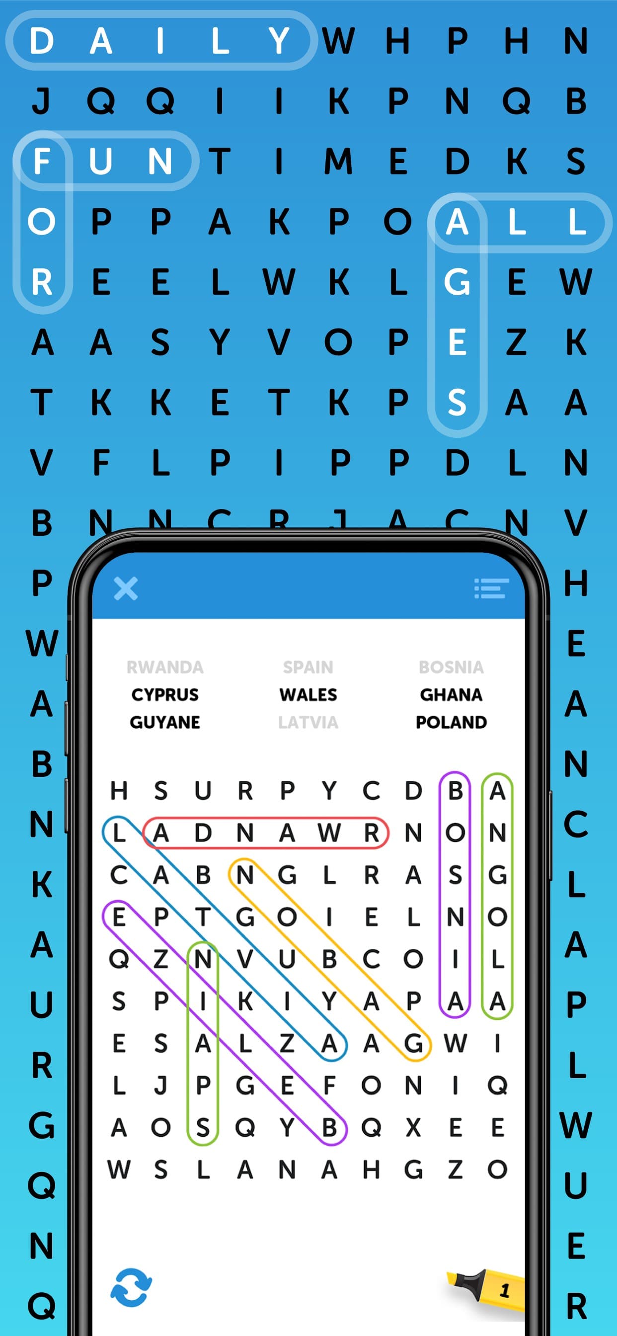 Simple Word Search Puzzles screenshot 5 - screenshot