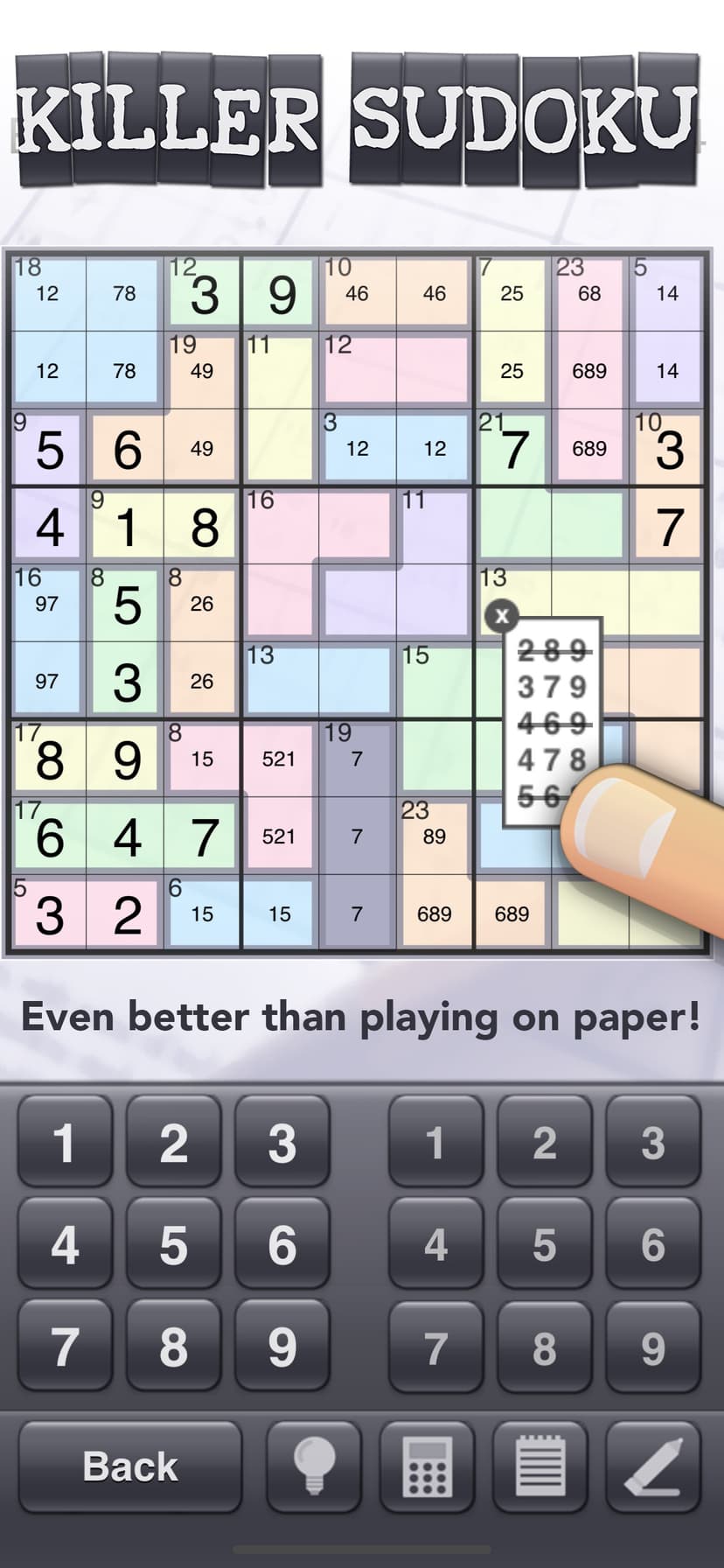 Killer Sudoku! screenshot 1 - screenshot