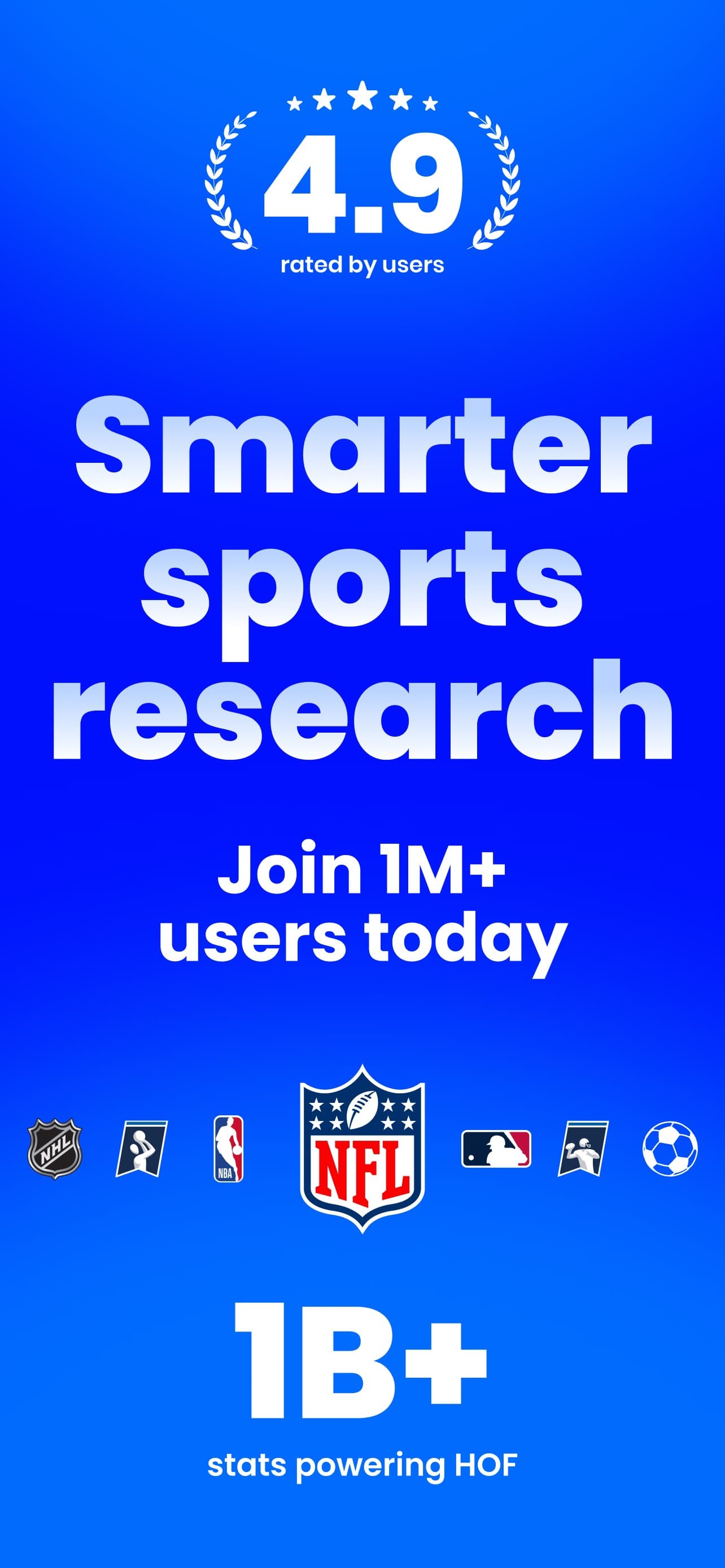 HOF: Sports Stats & Data screenshot 1 - screenshot