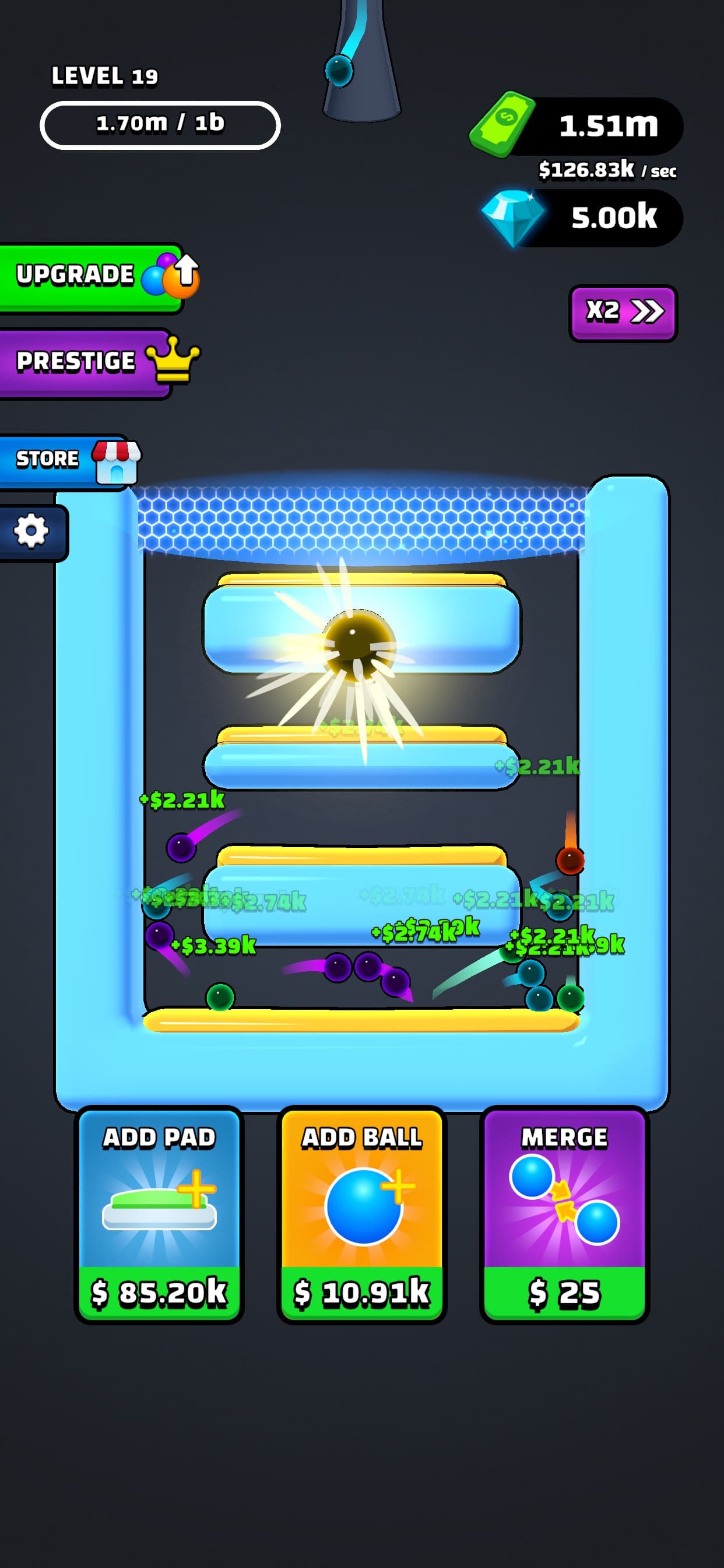 Balls Bounce: Bouncy Ball Game screenshot 2 - screenshot