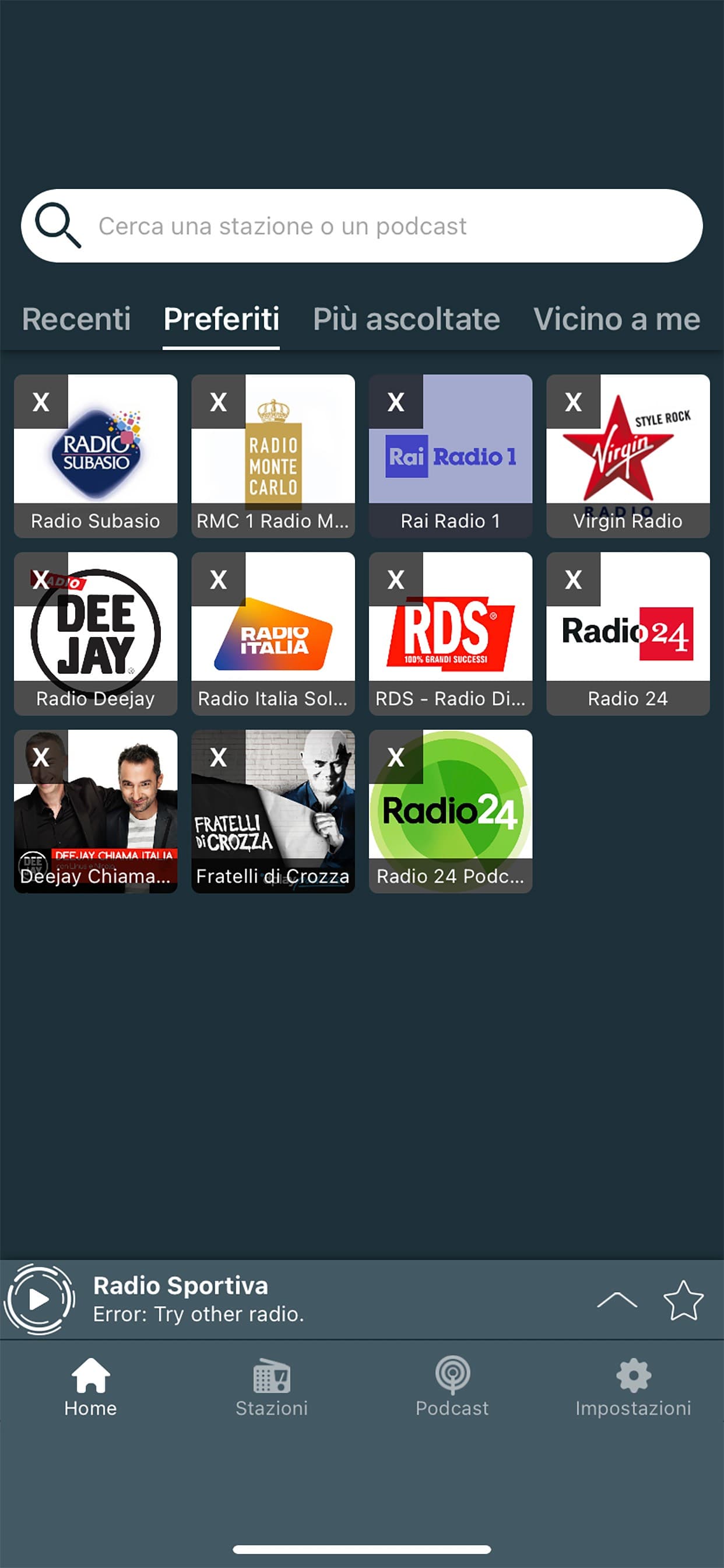 Radio FM Italia Online screenshot 3 - screenshot