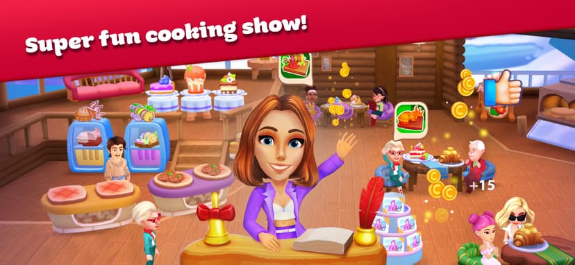 Cooking Stories: Fun cafe game screenshot 2 - screenshot