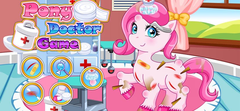 Pony doctor games screenshot 1 - screenshot