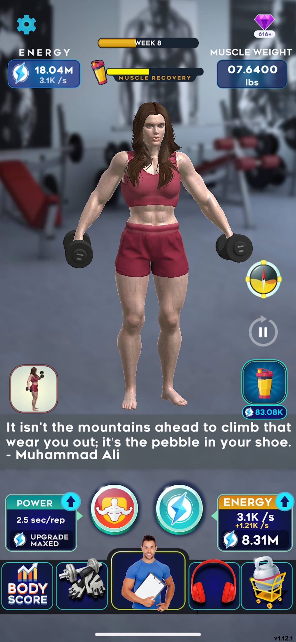 Idle Workout ! screenshot 2 - screenshot