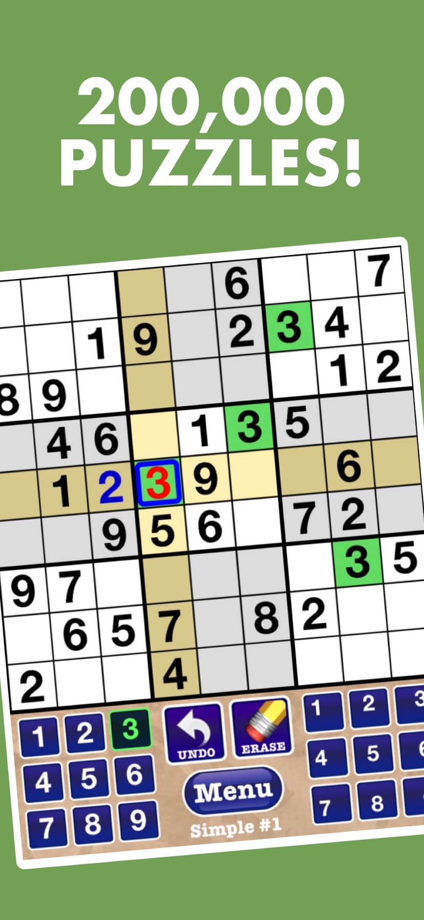 Stress Free Sudoku Game Book! screenshot 2 - screenshot
