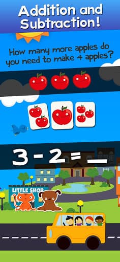 Animal Math Games for Kids screenshot 1 - screenshot