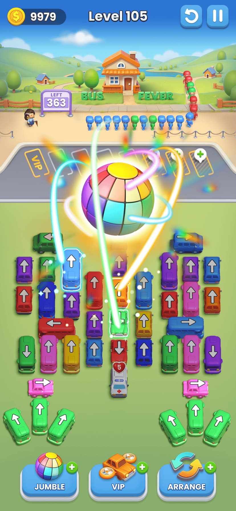 Bus Fever-Car Jam Escape screenshot 6 - screenshot