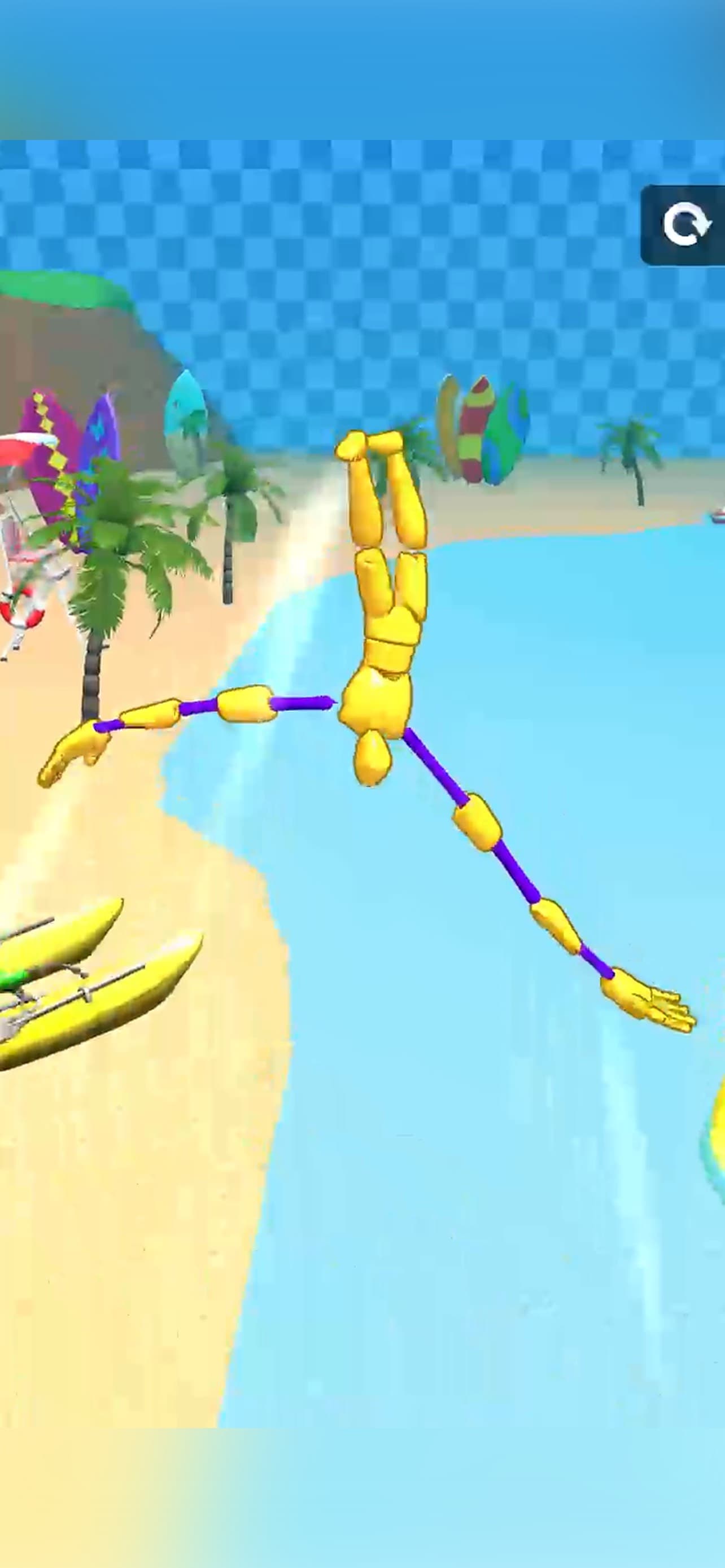 Rubber Jumping:Slingshot Dolls screenshot 1 - screenshot