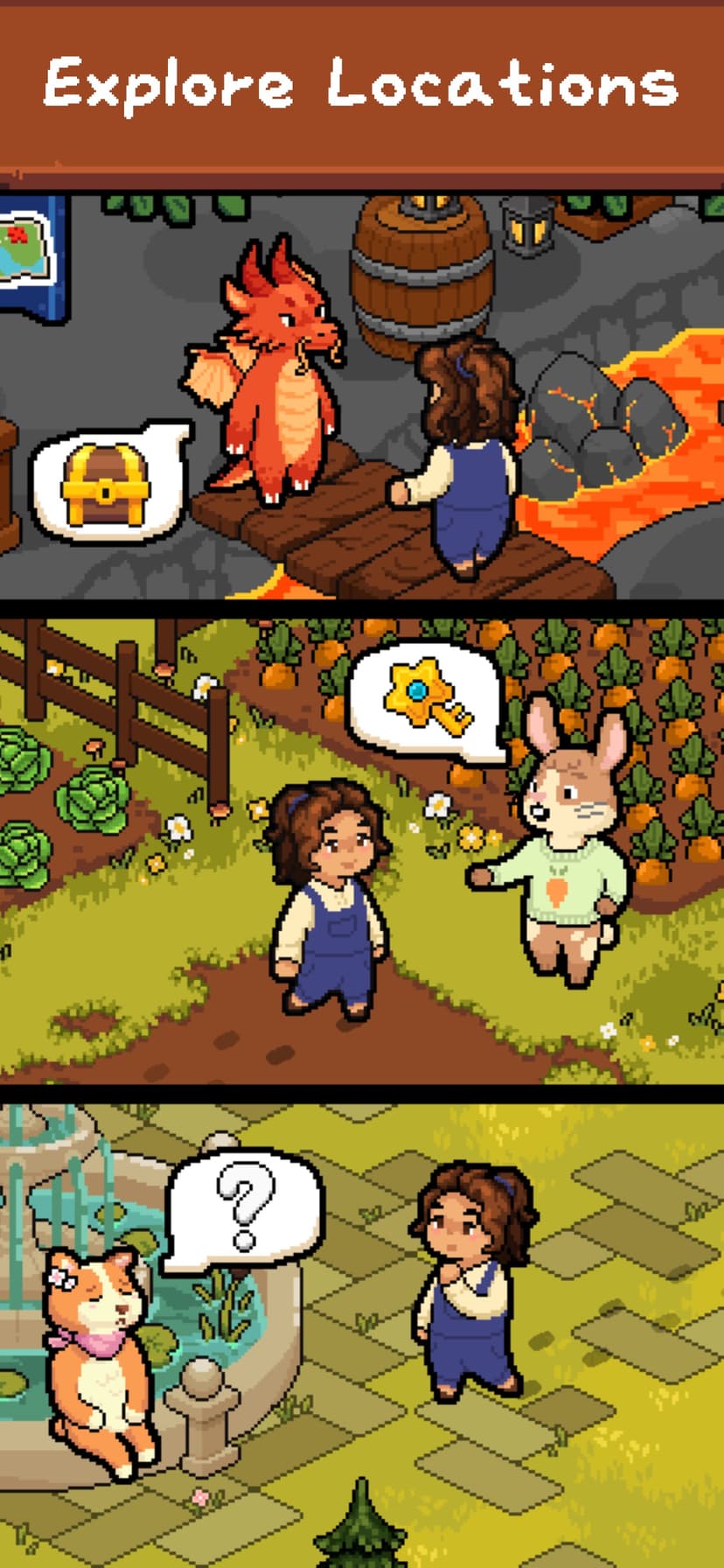 Forest Fables: Cozy pixel sim screenshot 3 - screenshot