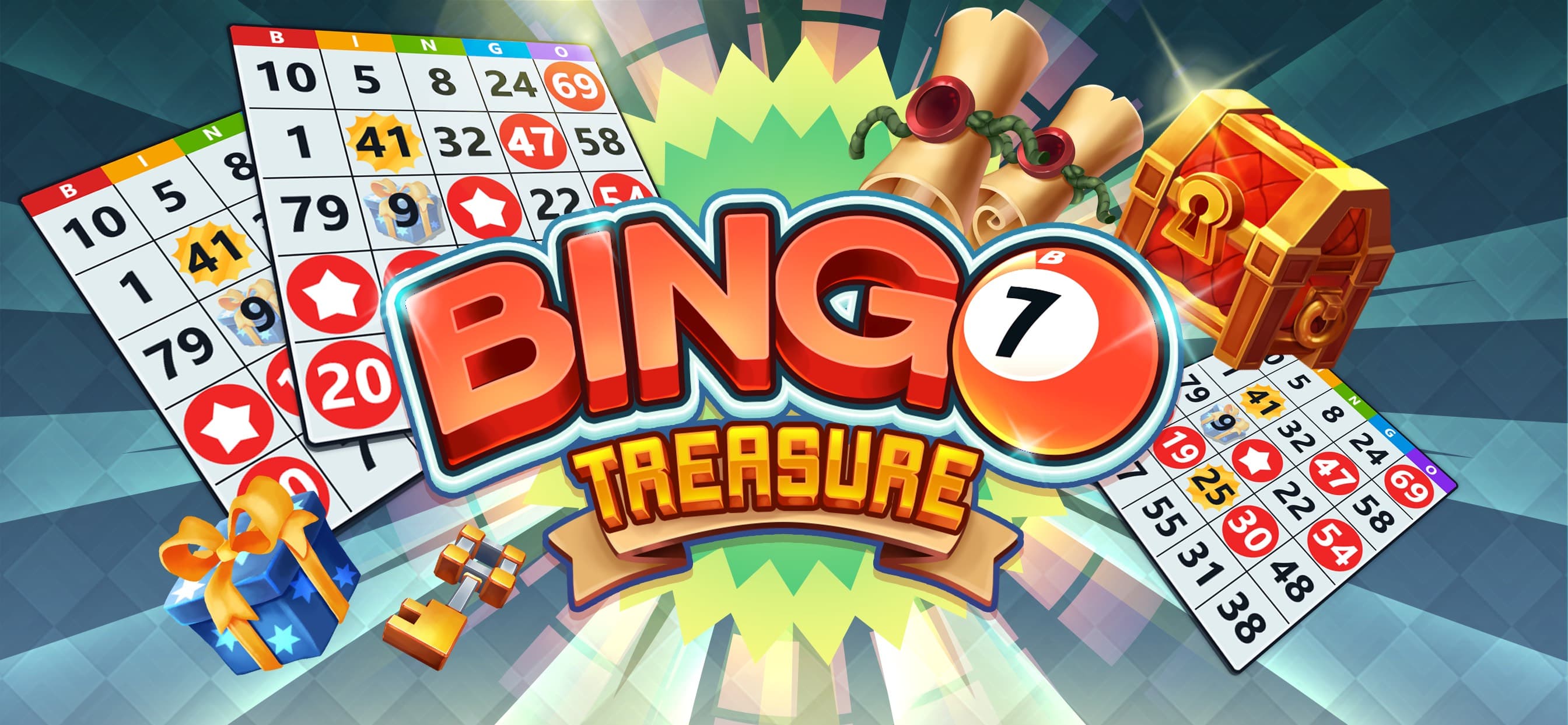 Bingo Treasure! - BINGO GAMES screenshot 1 - screenshot