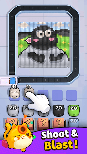 Cat Blast Blocks screenshot 1 - screenshot