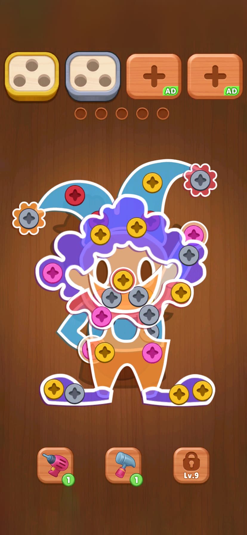 Woodbolt Sort: Nuts & Screws screenshot 5 - screenshot