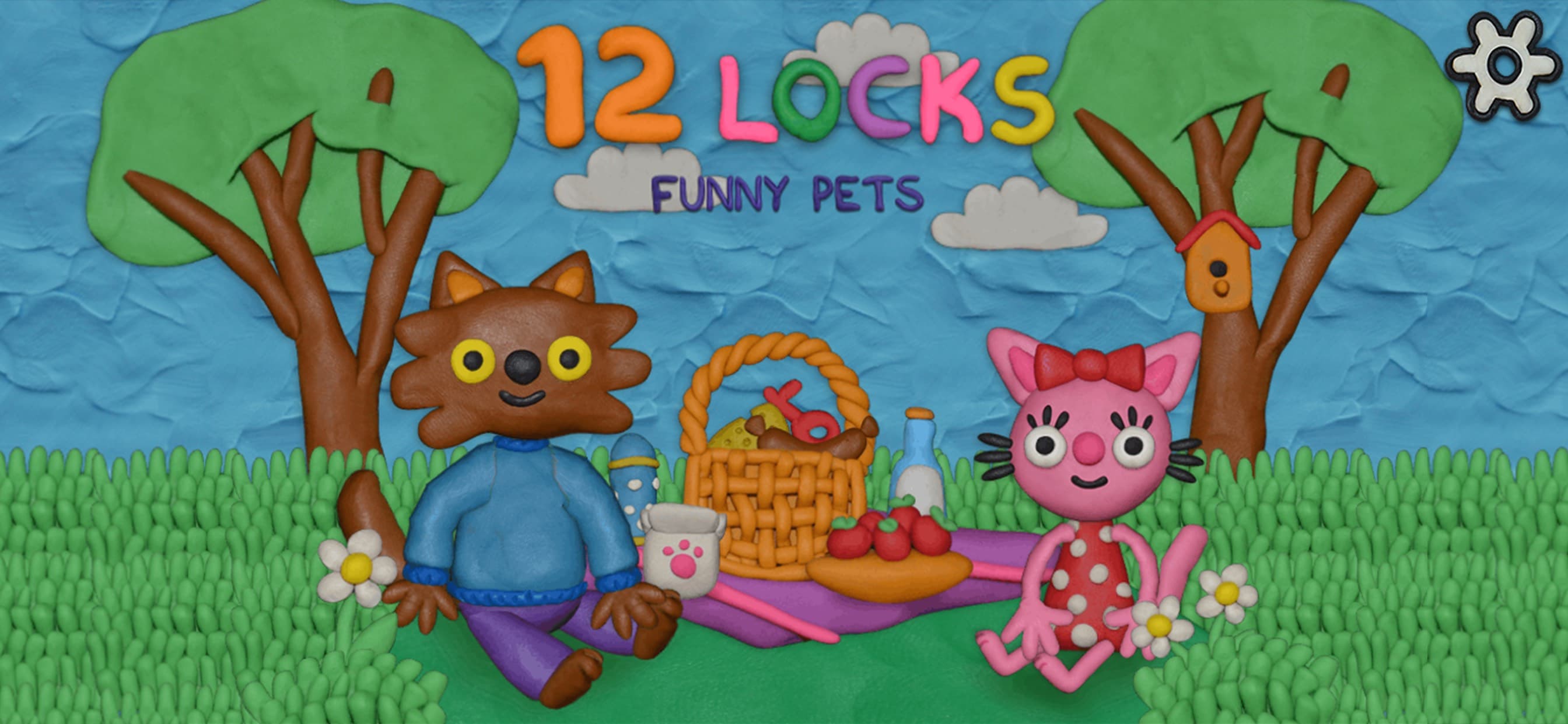 12 Locks Funny Pets screenshot 1 - screenshot