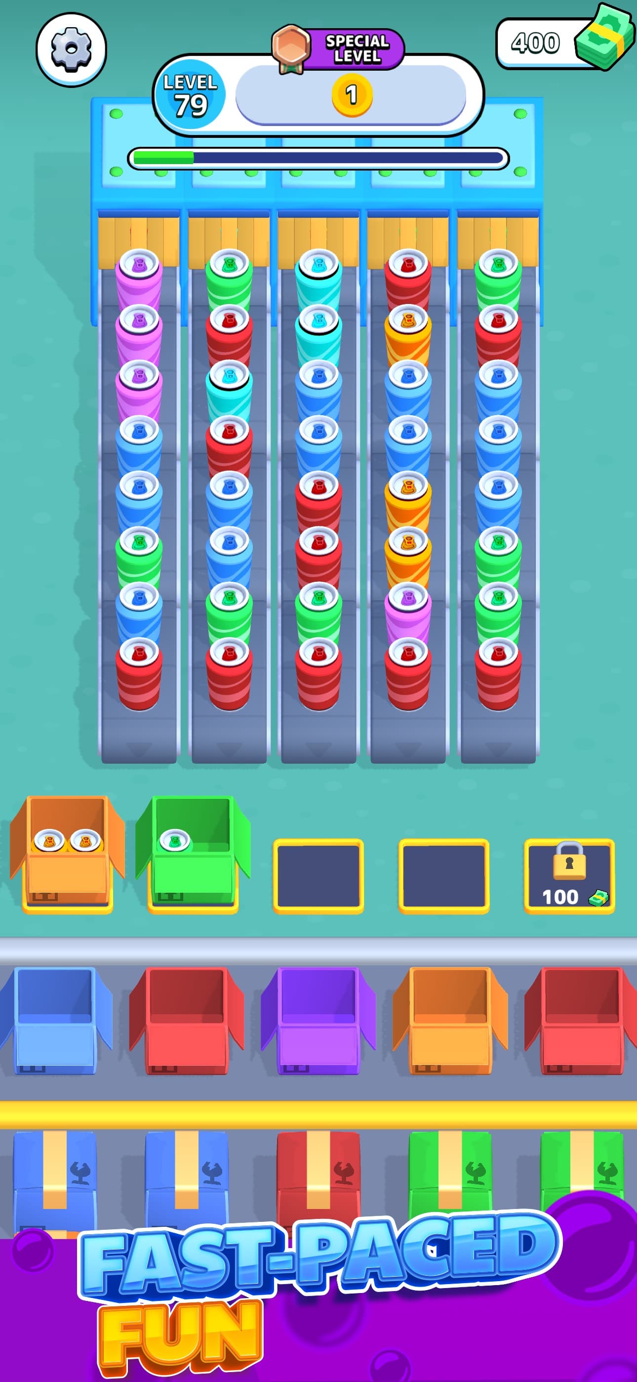 Bottle Jam screenshot 1 - screenshot