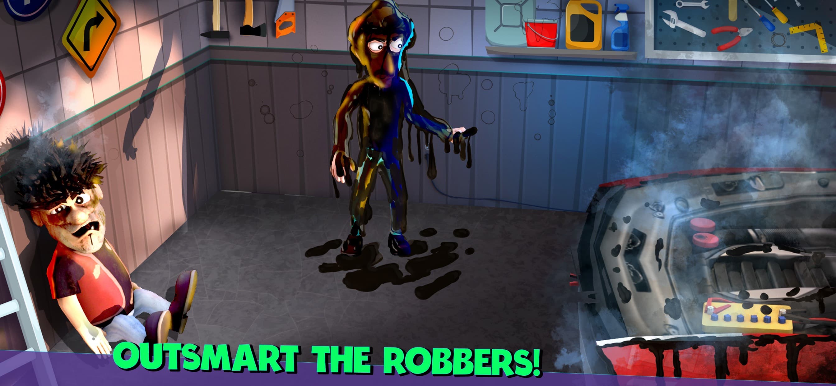 Scary Robber Home Clash screenshot 3 - screenshot
