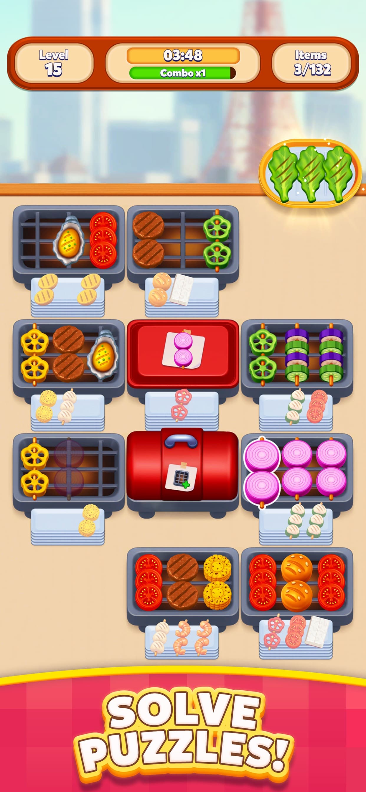 Kitchen Match - Sort Puzzle screenshot 1 - screenshot