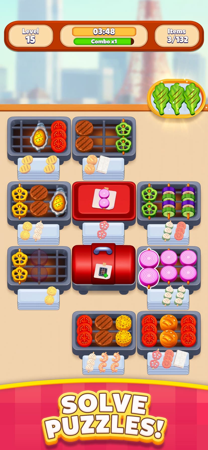 Kitchen Match - Sort Puzzle screenshot 1 - screenshot