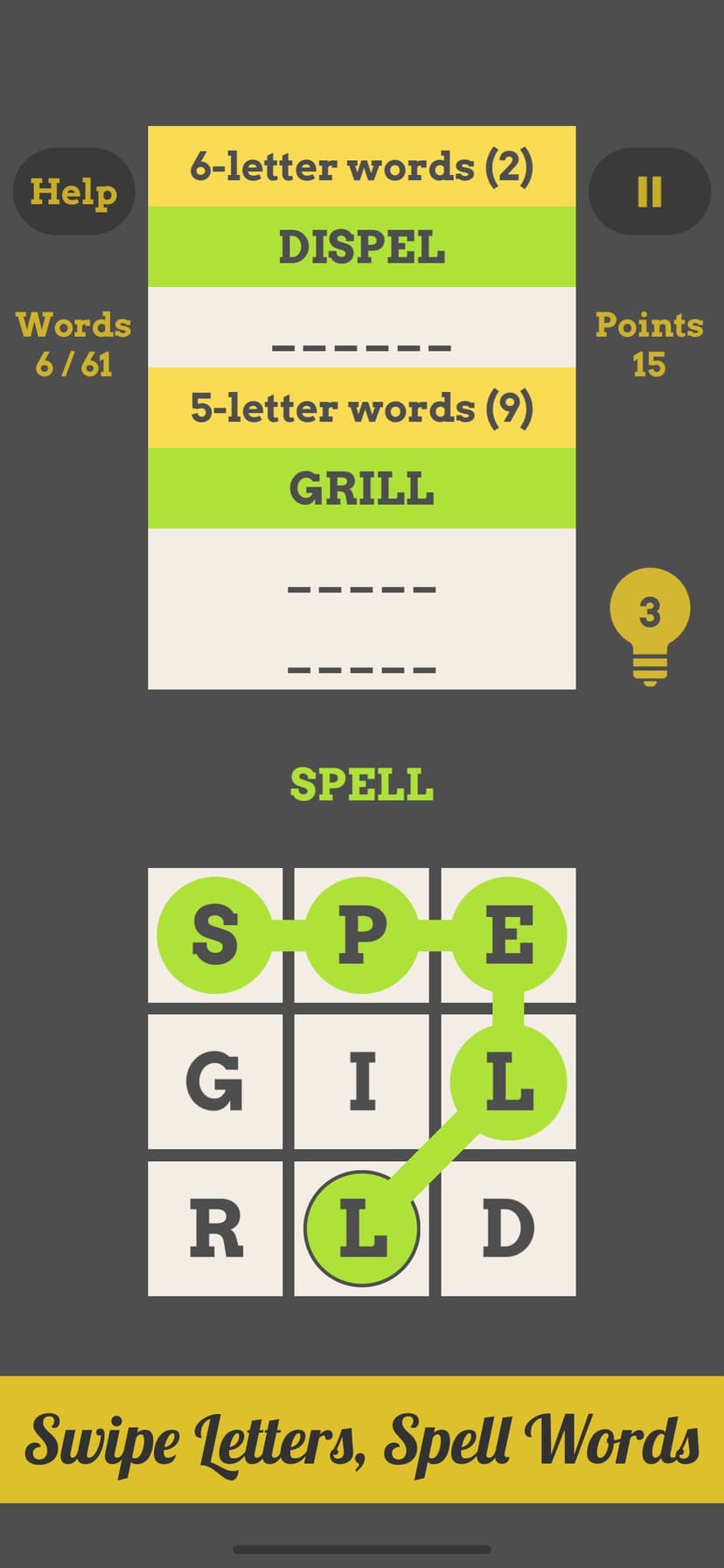 Spell Grid : Word Jumble screenshot 1 - screenshot