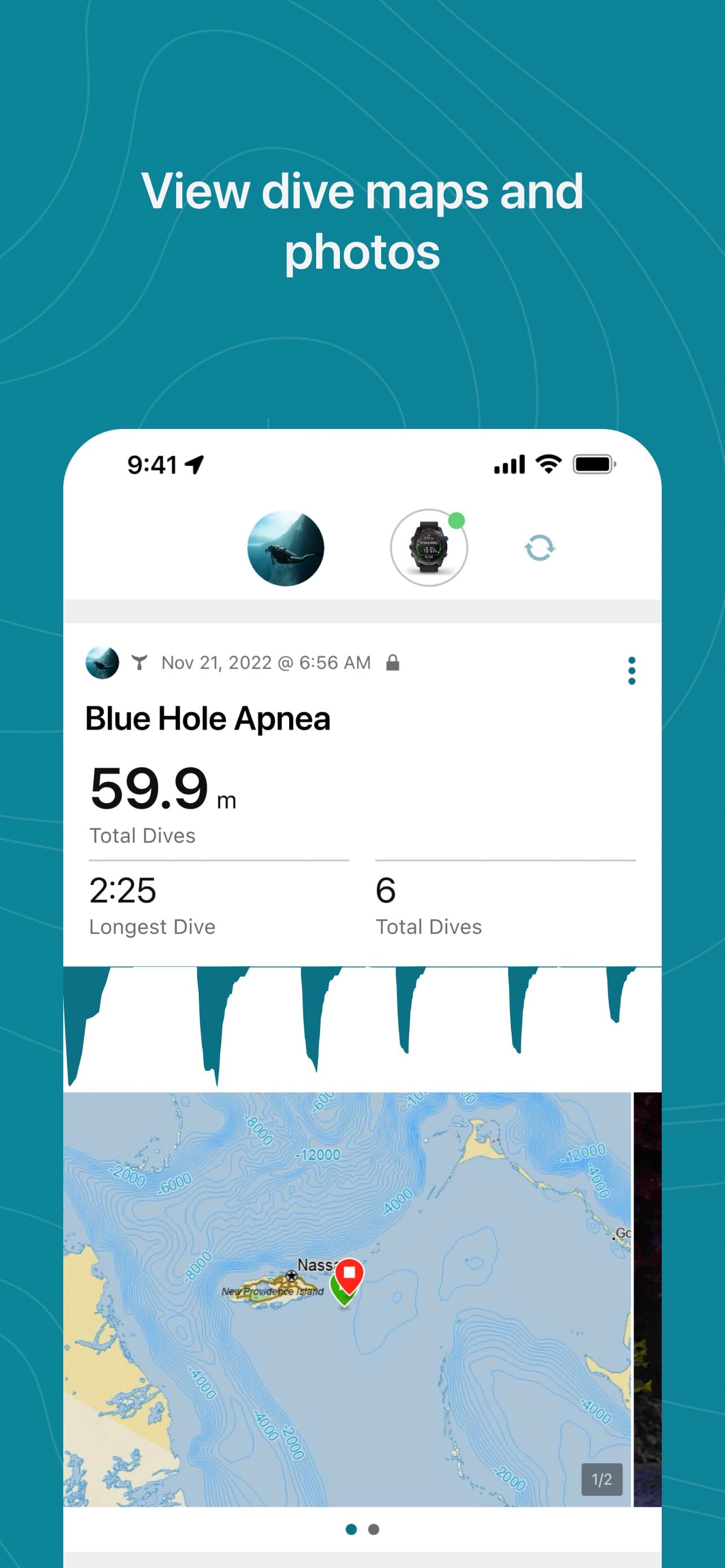 Garmin Dive™ screenshot 2 - screenshot