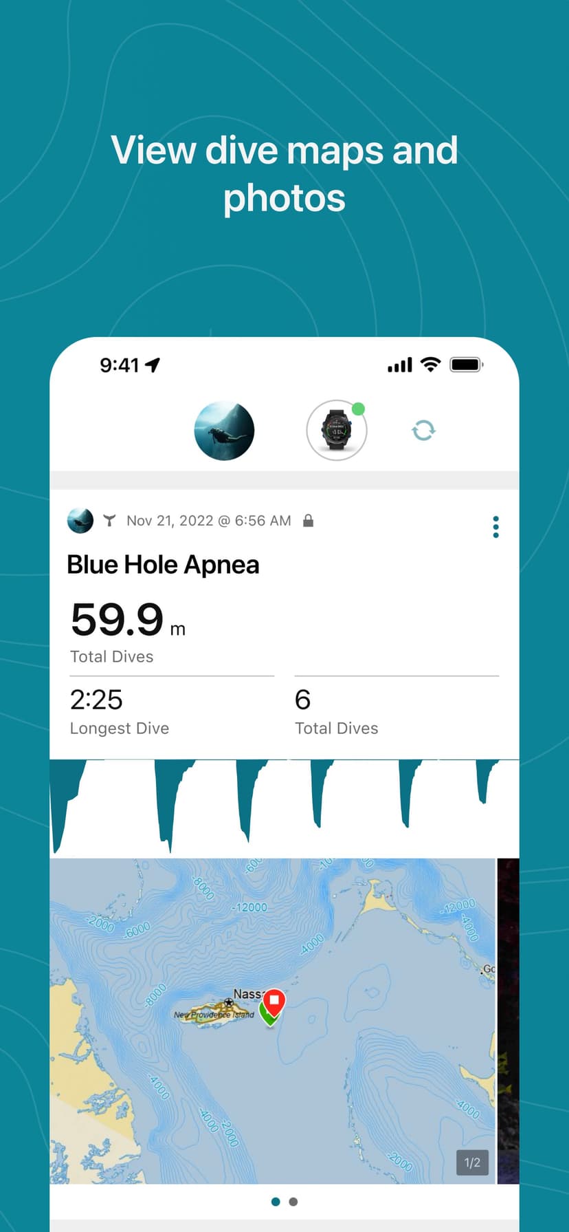 Garmin Dive™ screenshot 2 - screenshot