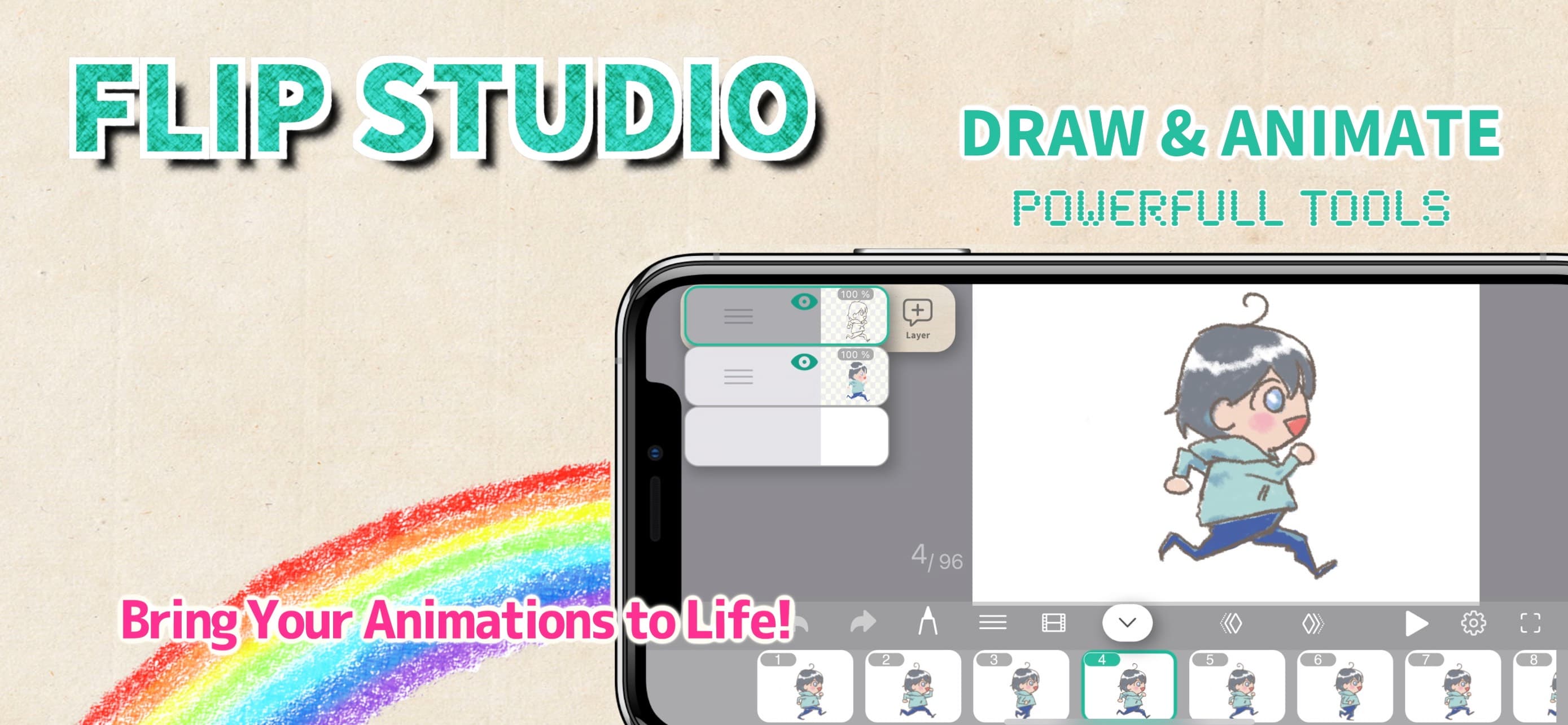 FlipStudio: Draw & Animate App screenshot 1 - screenshot