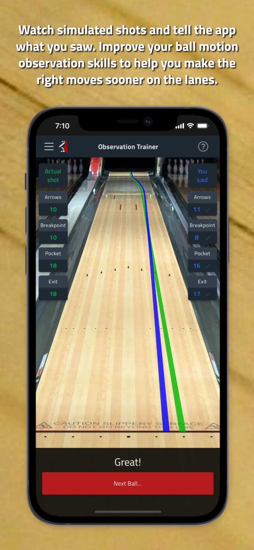 Tenpin Toolkit: Bowling Tools screenshot 3 - screenshot