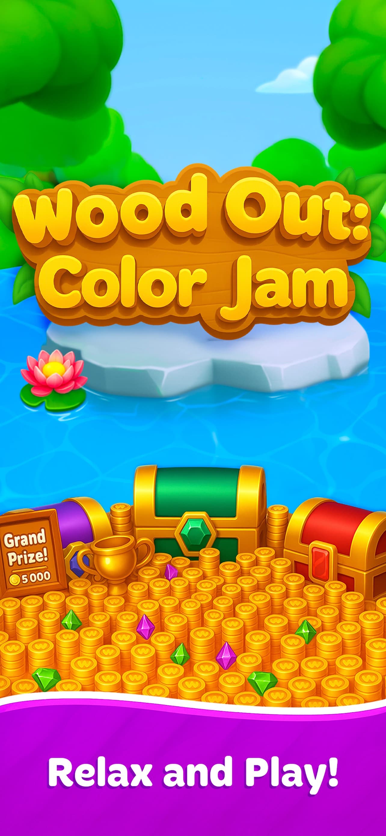 Wood Out: Color Jam screenshot 1 - screenshot
