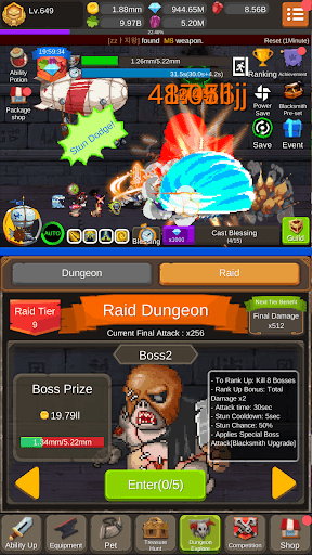 Iron knight : Nonstop Idle RPG screenshot 8 - screenshot