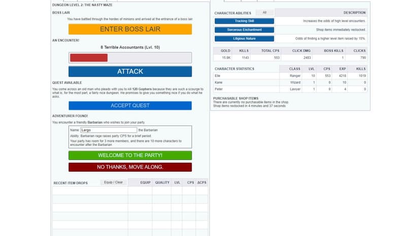 Null - screenshot