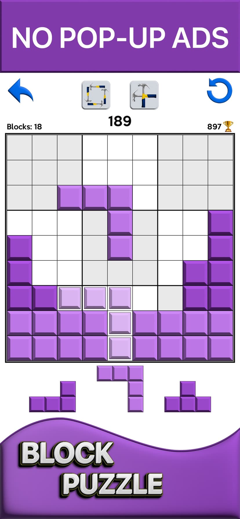Sudoku Blocks, Tetra screenshot 1 - screenshot