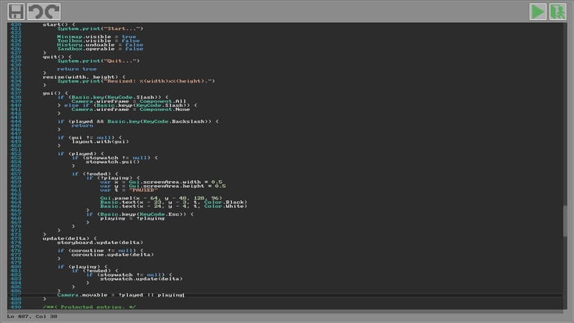 Null - screenshot