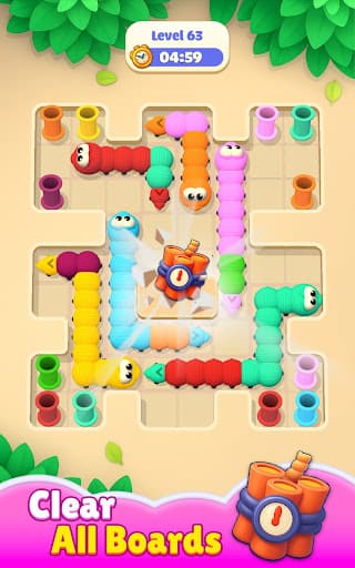 Wormmy Slither Puzzle screenshot 12 - screenshot