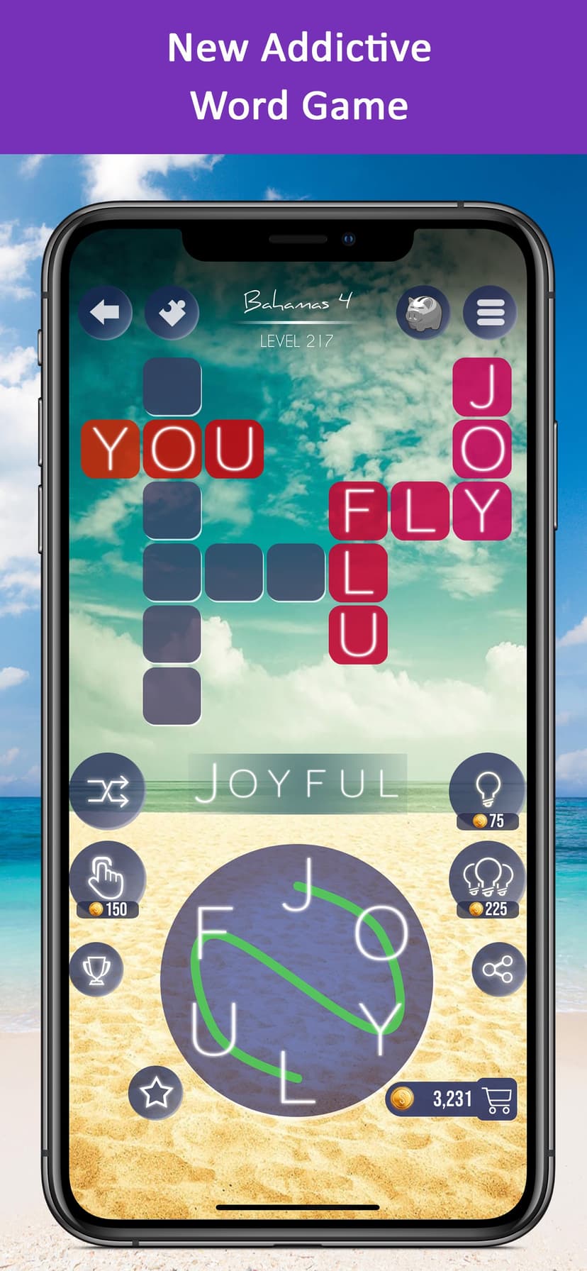 Word Beach: Fun Spelling Games screenshot 1 - screenshot