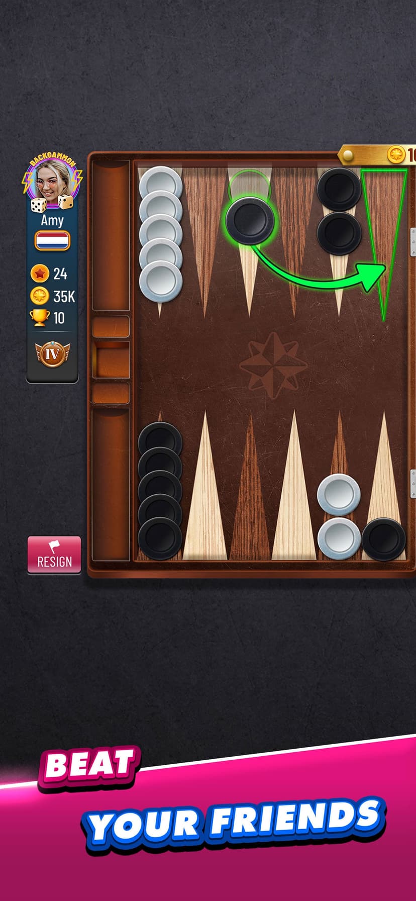 Backgammon Plus - Board Games screenshot 3 - screenshot