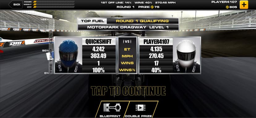 Dragster Mayhem - Top Fuel Sim screenshot 2 - screenshot