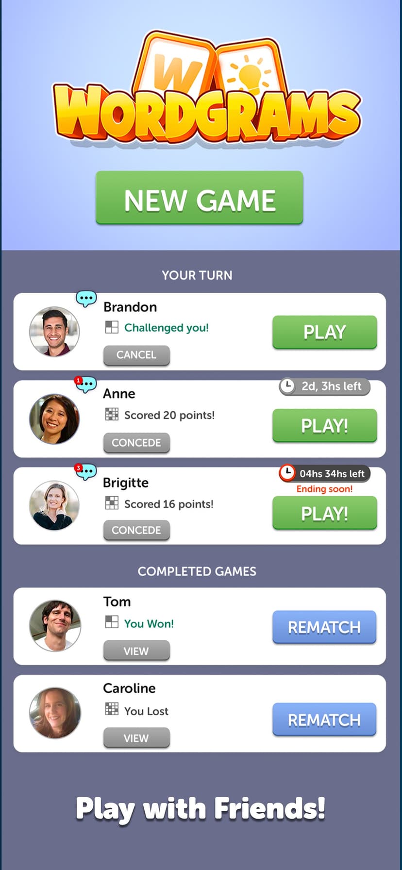 Wordgrams - Crossword & Puzzle screenshot 3 - screenshot