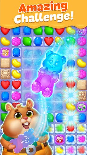 Pet Candy Puzzle-Match 3 games screenshot 2 - screenshot