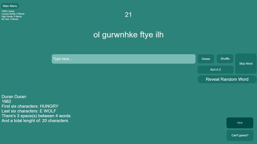 Null - screenshot
