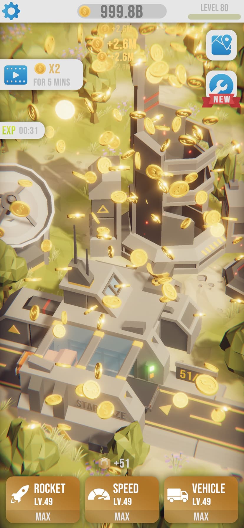 Idle Rocket Launch screenshot 7 - screenshot