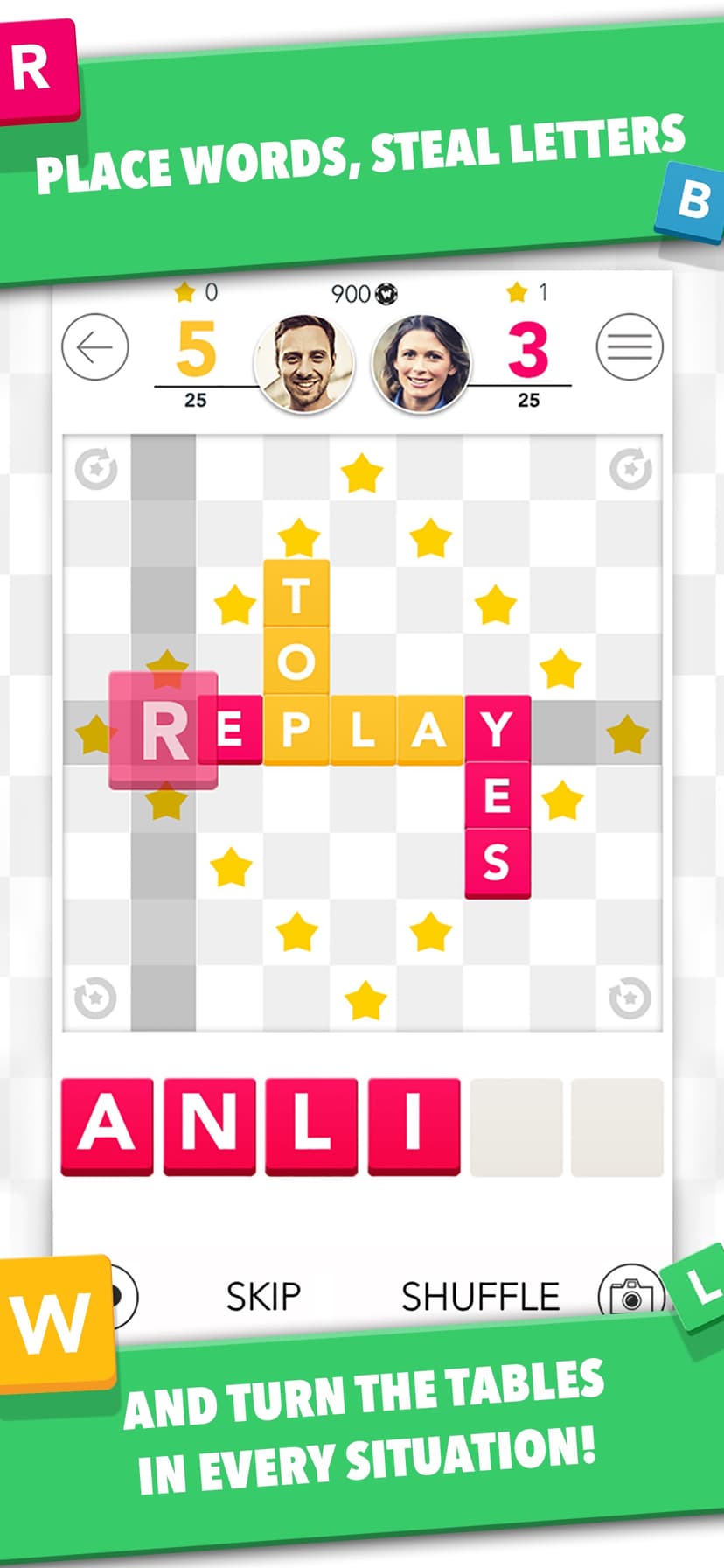 Wordox - Multiplayer word game screenshot 1 - screenshot