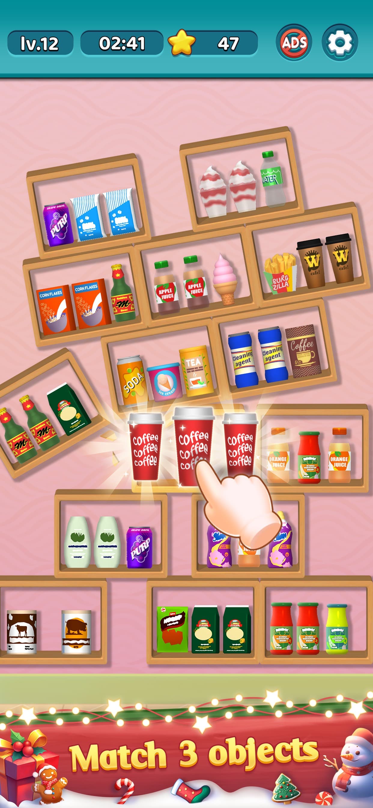Goods Triple 3D: Sort Matching screenshot 4 - screenshot