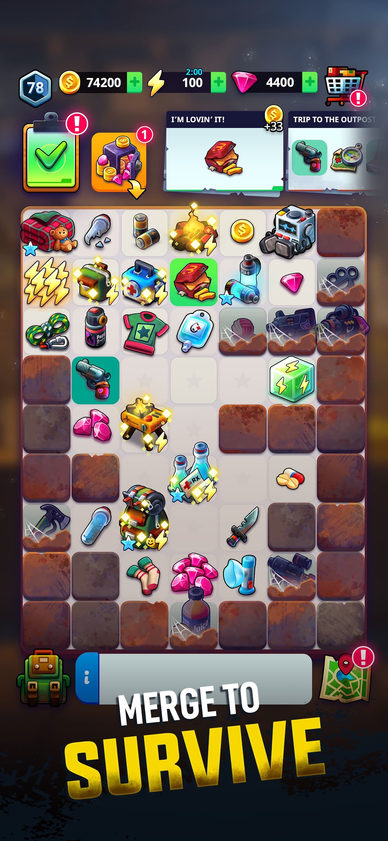 Merge 2 Survive: Zombie Games screenshot 5 - screenshot