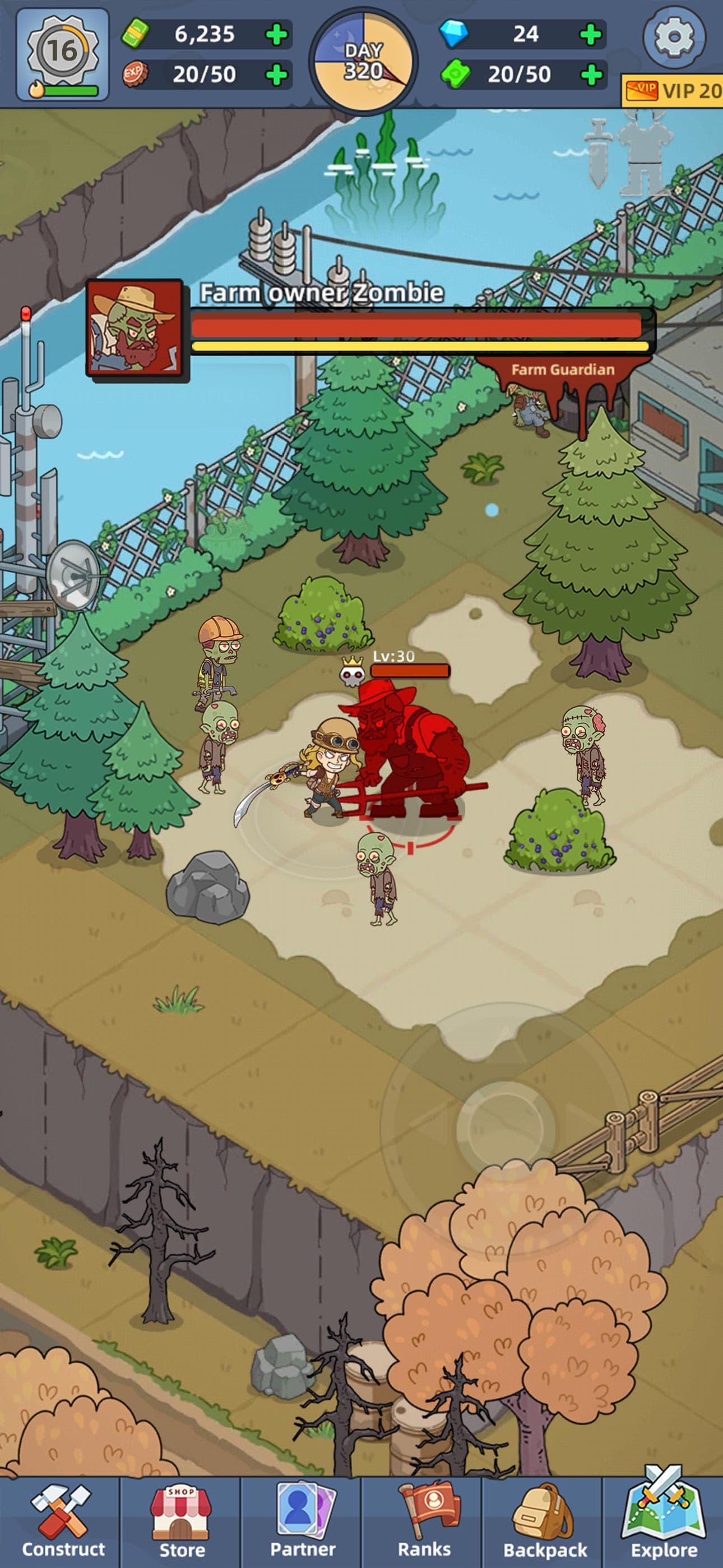 Mini Survival: Zombie Fight screenshot 5 - screenshot