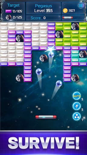Brick Breaker : Space Outlaw screenshot 7 - screenshot